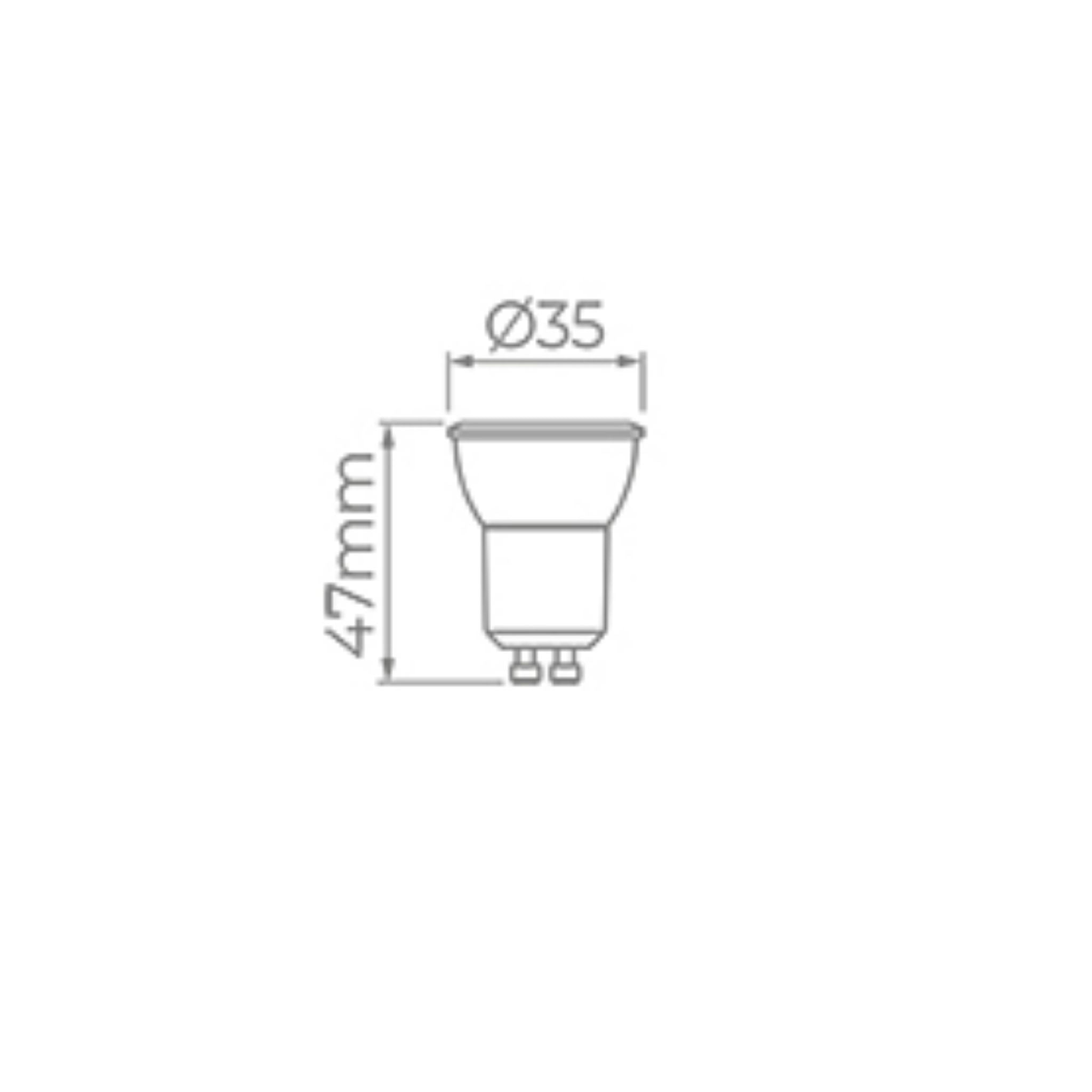 Lâmpada LED MR11 3,5W BIV