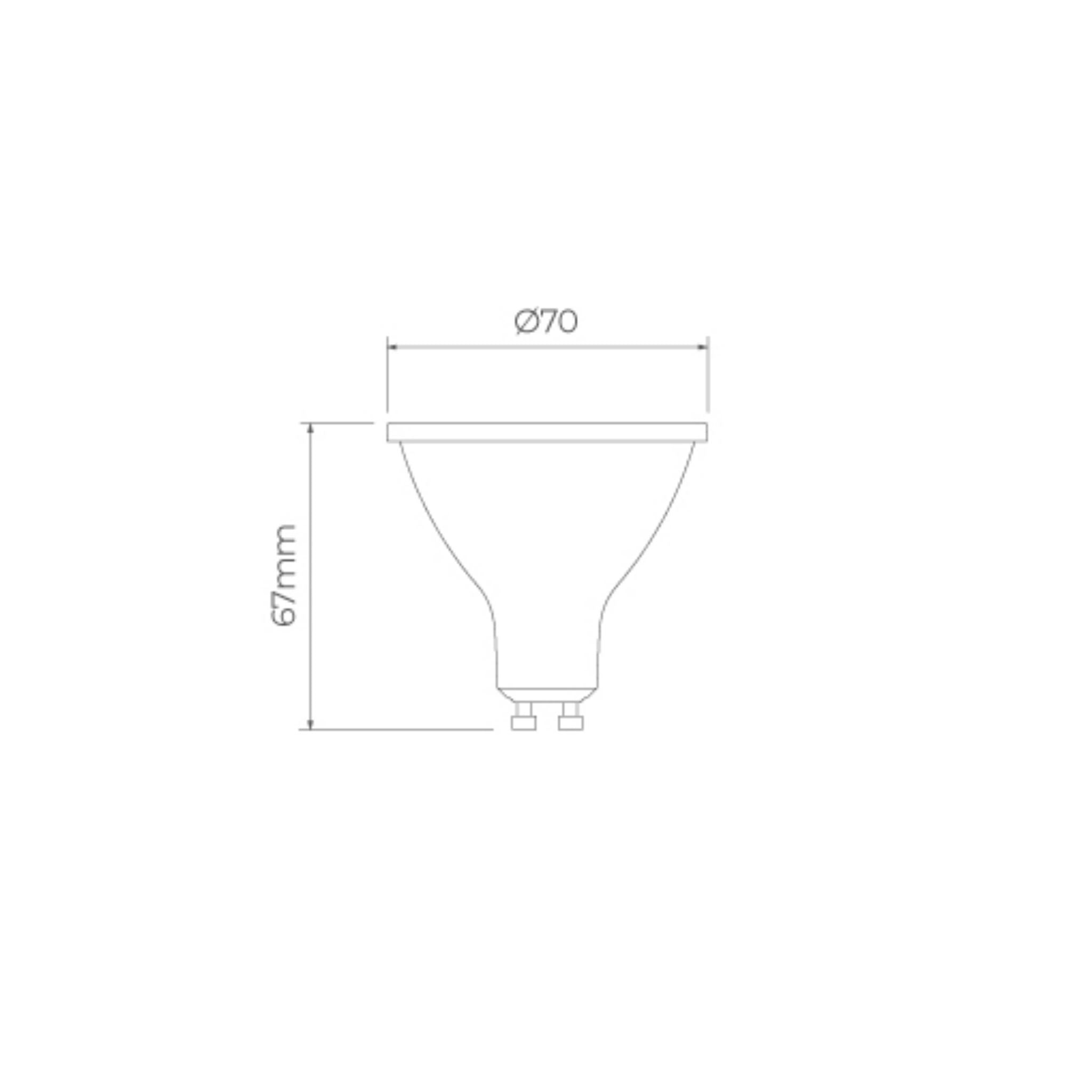 Lâmpada LED AR70 4,5W BIV