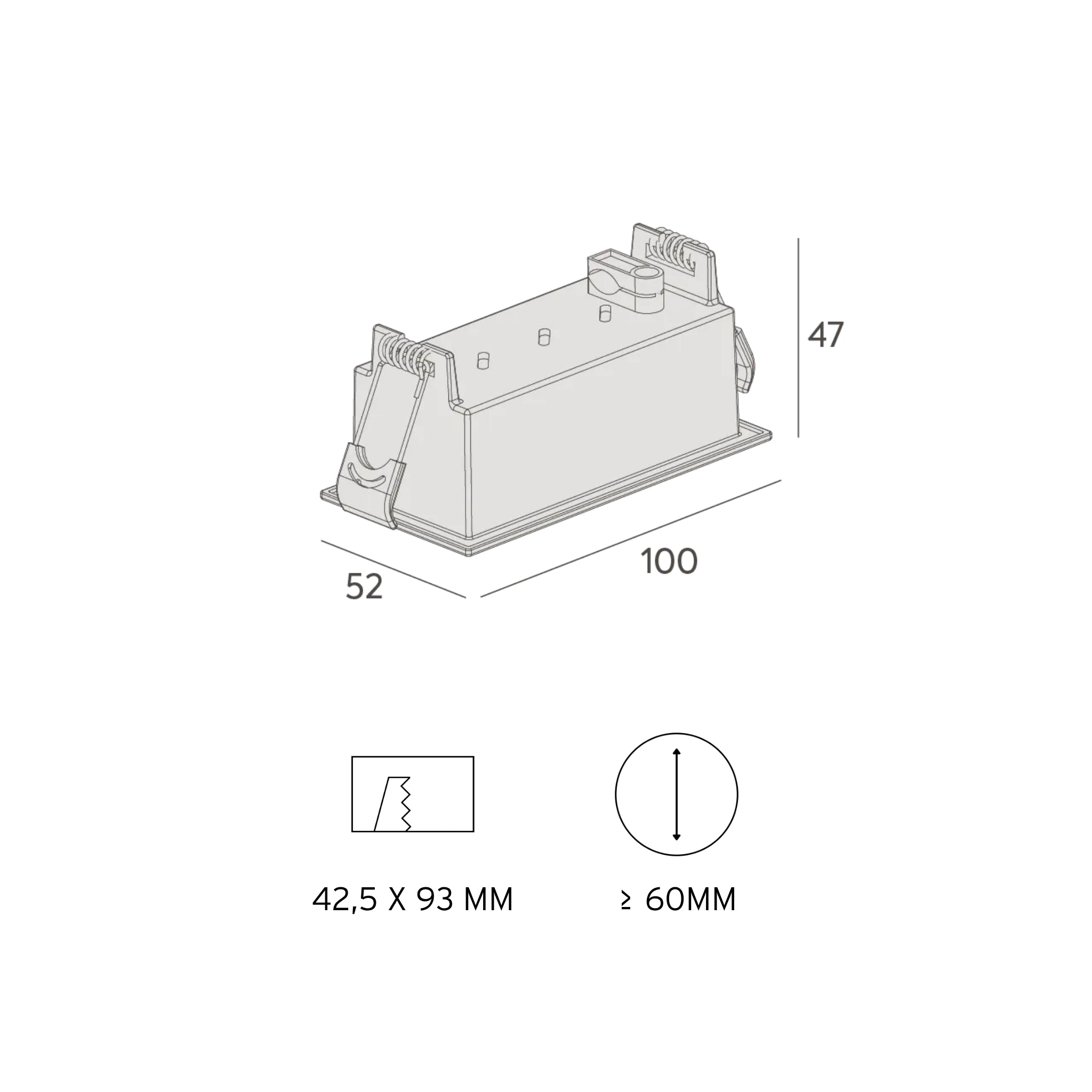 Spot LED Orientável - 7W 34º